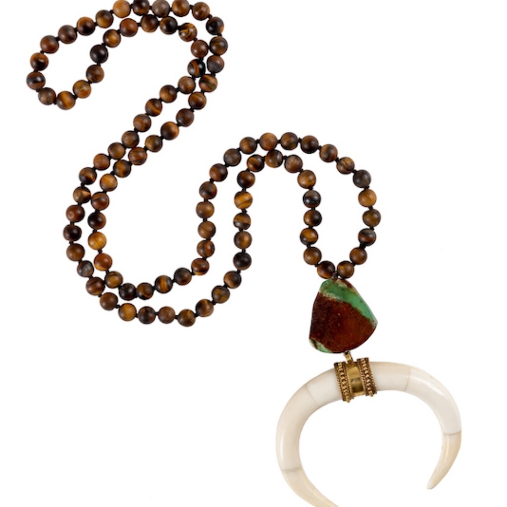 African Horn Necklace